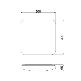 Plafonnier LED QUATRO II Blanc