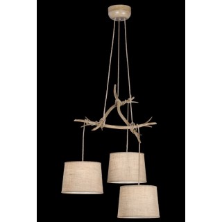 Lampe suspendue SABINA Imitation bois