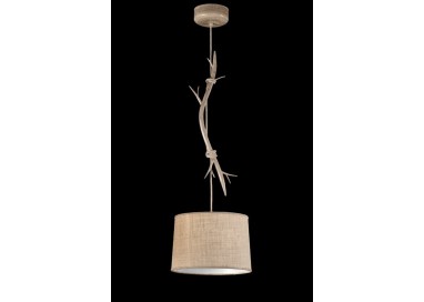 Lampe suspendue - Petite SABINA Imitation bois
