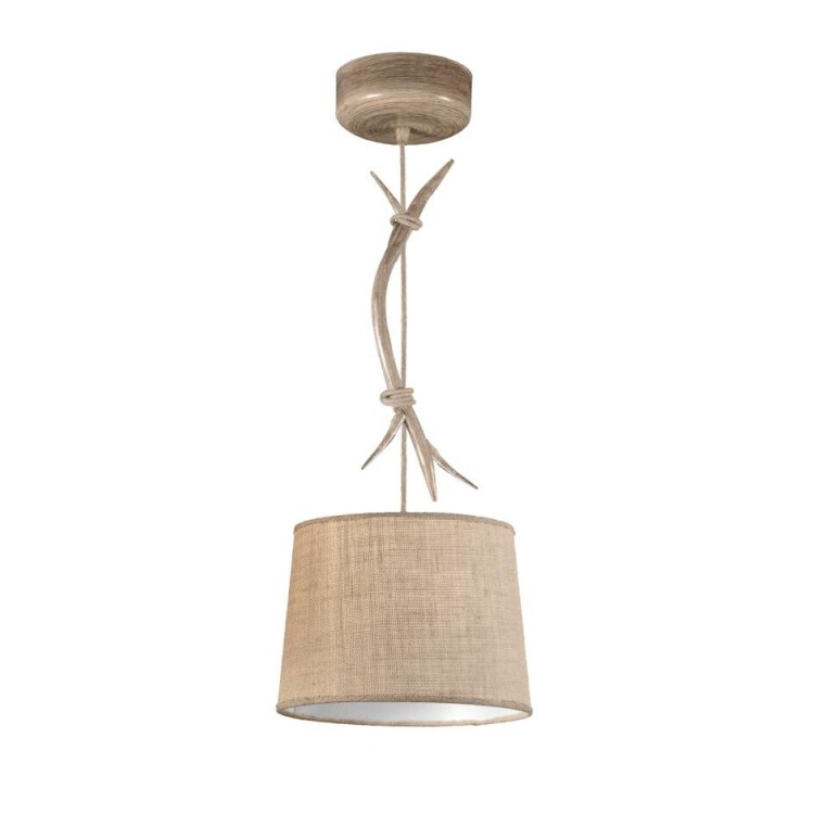 Lampe suspendue - Petite SABINA Imitation bois