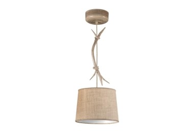 Lampe suspendue - Petite SABINA Imitation bois