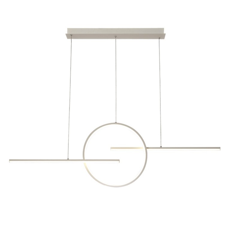 Lampe suspendue LED 50W 3000K KITESURF Blanc
