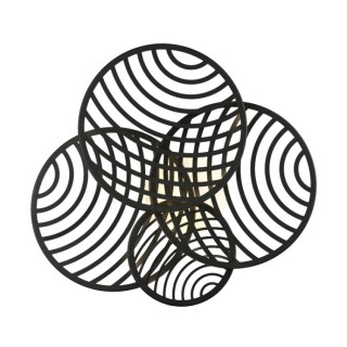 Plafonnier LED COLLAGE Noir
