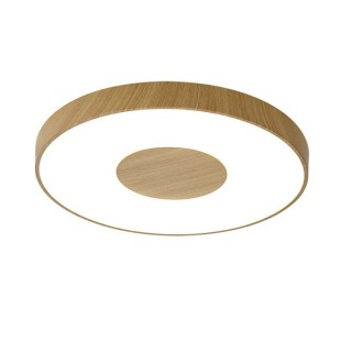 Plafonnier LED 100W 2700K-5000K Télécommande COIN Bois