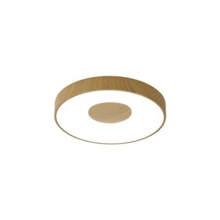Plafonnier LED 56W 2700K-5000K Télécommande COIN Bois
