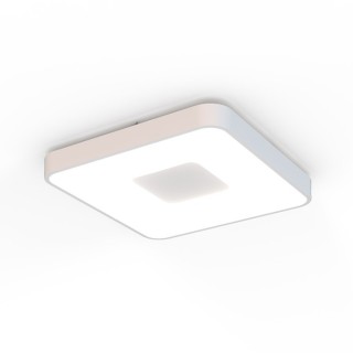 Plafonnier LED 80W 2700K-5000K Télécommande COIN Blanc