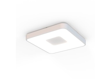 Plafonnier LED 80W 2700K-5000K Télécommande COIN Blanc