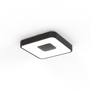 Plafonnier LED 56W 2700K-5000K Télécommande COIN Noir