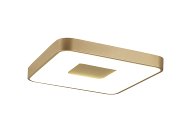 Plafonnier LED 100W 2700K-5000K Télécommande COIN Or