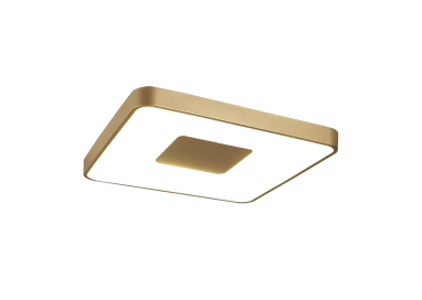 Plafonnier LED 80W 2700K-5000K Télécommande COIN Or