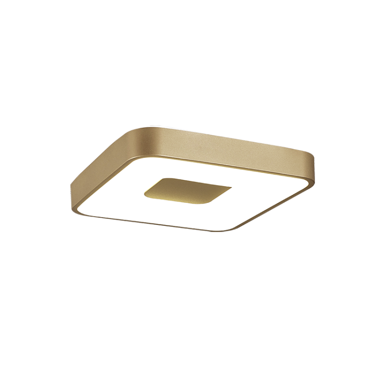 Plafonnier LED 56W 2700K-5000K Télécommande COIN Or