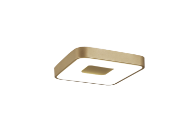 Plafonnier LED 56W 2700K-5000K Télécommande COIN Or