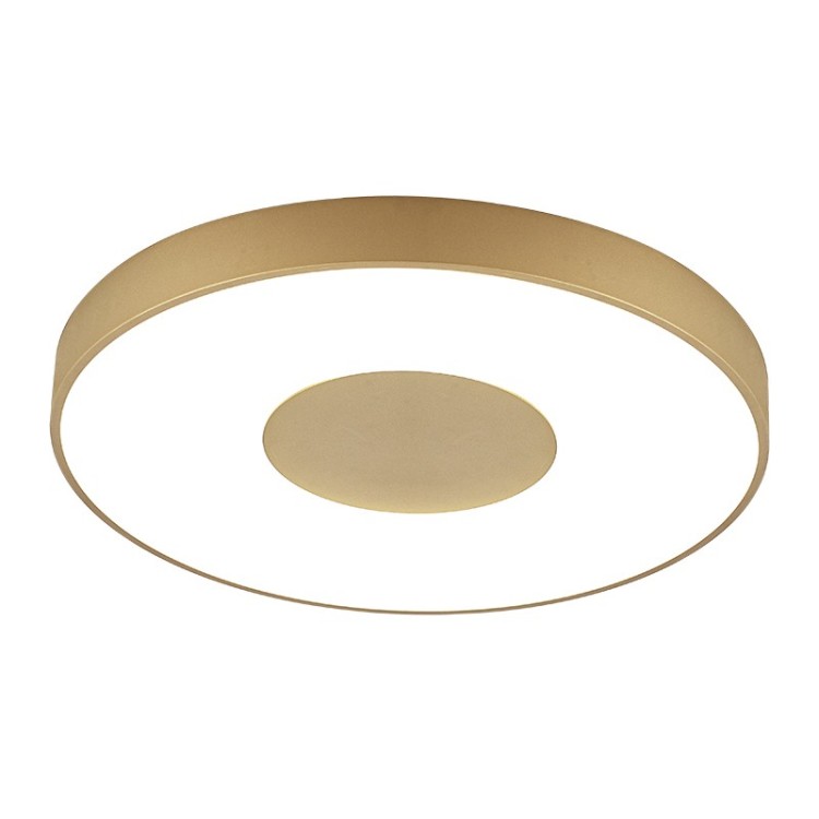 Plafonnier LED 80W 2700K-5000K Télécommande COIN Or