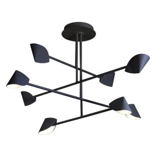 Lampe suspendue LED 61,5 W 3000 K CAPUCCINA Noir
