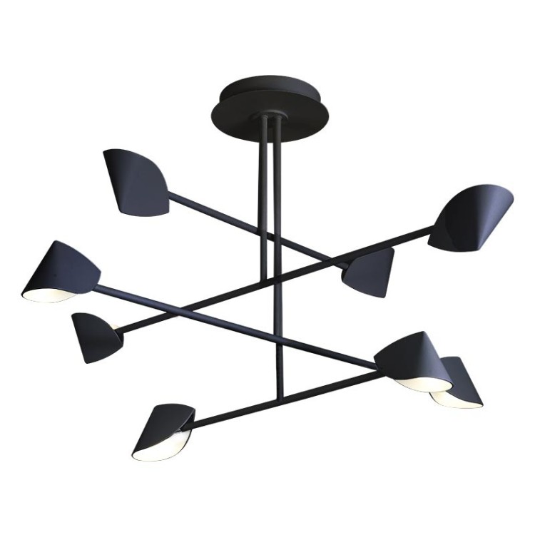Lampe suspendue LED 61,5 W 3000 K CAPUCCINA Noir