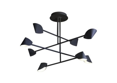 Lampe suspendue LED 61,5 W 3000 K CAPUCCINA Noir
