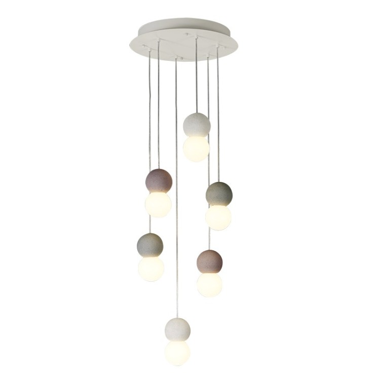 Lampe suspendue GALAXIA Ciment