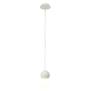 Lampe suspendue GALAXIA Ciment+Blanc