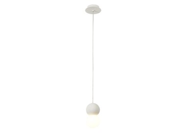 Lampe suspendue GALAXIA Ciment+Blanc