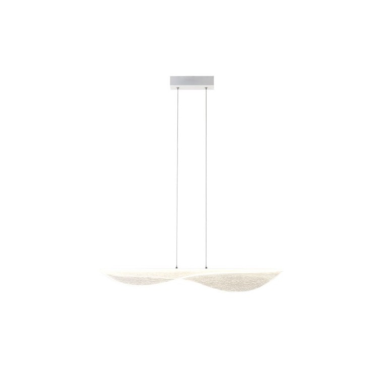 Lampe suspendue LED 40W 3000K BIANCA Blanc
