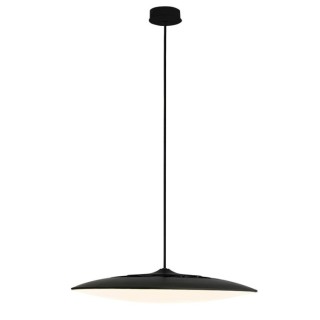 Lampe suspendue LED 50W 4000K SLIM Noir