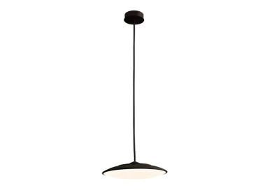 Lampe suspendue LED 16W 4000K SLIM Noir