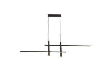 Lampe suspendue LED 50W 3000K ESPARTA Noir + Or