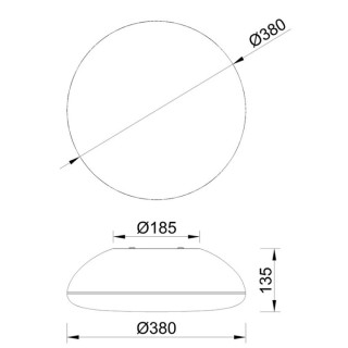 Plafonnier 4 lumières KAZZ Blanc
