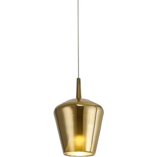 Suspension boule en verre 2,5M-E27 ELSA Or