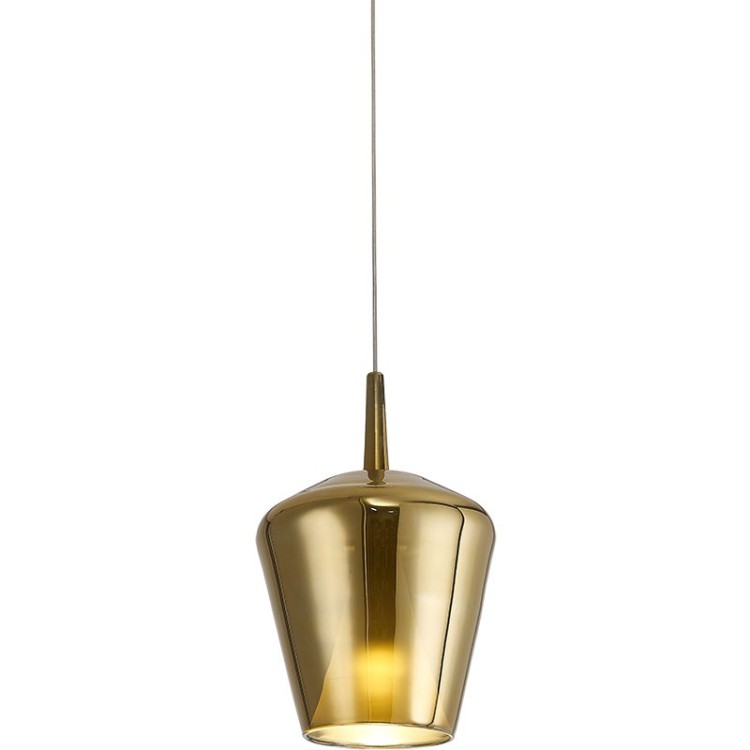 Suspension boule en verre 2,5M-E27 ELSA Or