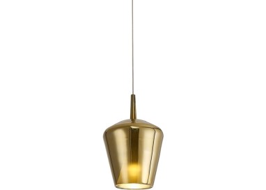 Suspension boule en verre 2,5M-E27 ELSA Or
