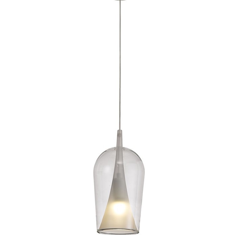Suspension en verre de champagne 2,5M-E27 ELSA Transparent Suspension en verre de champagne 2,5M-E27 ELSA Transparent