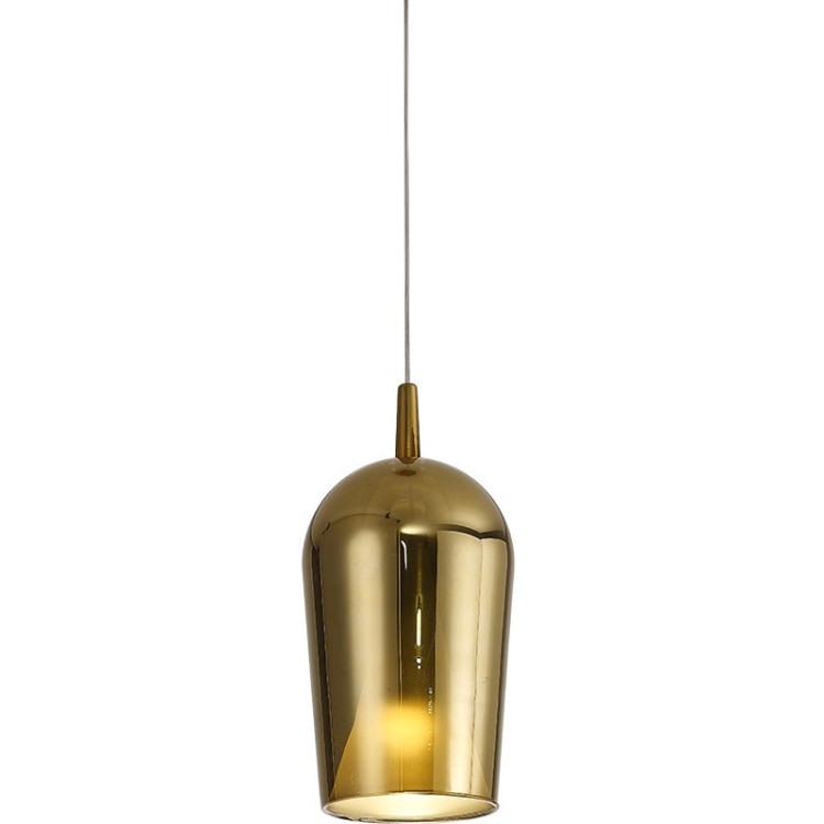 Suspension en verre de champagne 2,5M-E27 ELSA Or