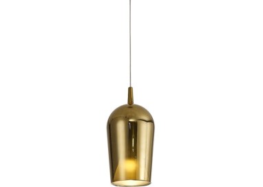 Suspension en verre de champagne 2,5M-E27 ELSA Or