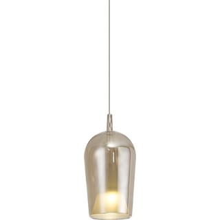 Suspension en verre de champagne 2,5M-E27 ELSA Bronze