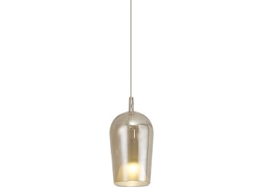 Suspension en verre de champagne 2,5M-E27 ELSA Bronze