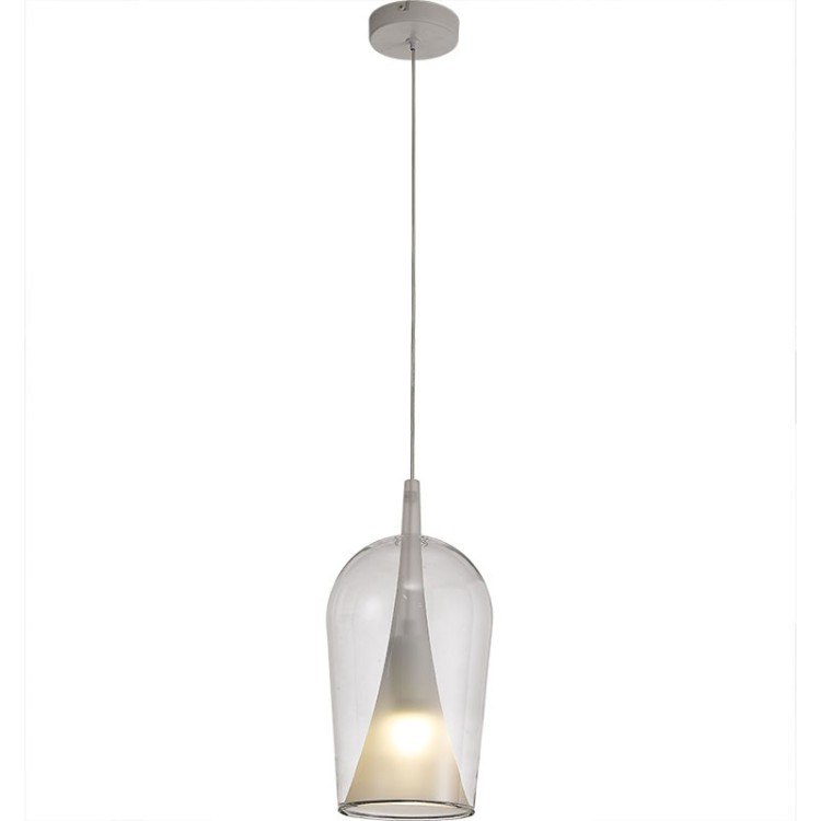 Lampe suspendue 1 lumière ELSA Blanc Lampe suspendue 1 lumière ELSA Blanc