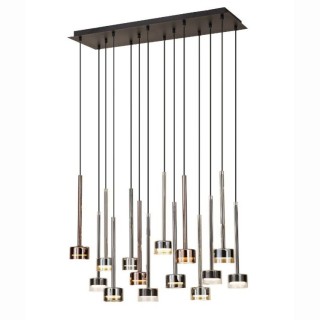 Lampe suspendue 14 lumières TONIC Multicolore