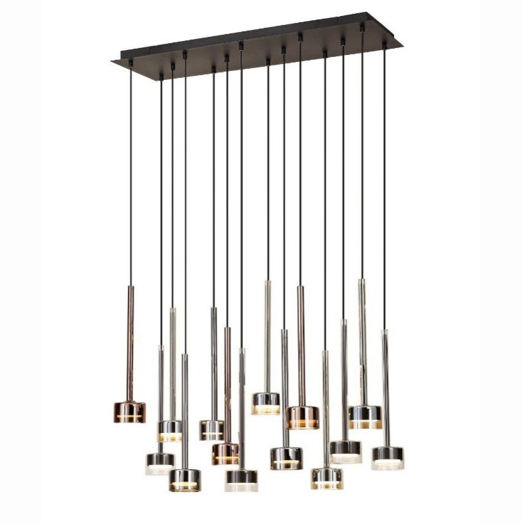 Lampe suspendue 14 lumières TONIC Multicolore