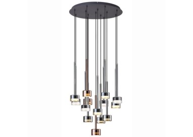 Lampe suspendue 14 lumières TONIC Multicolore