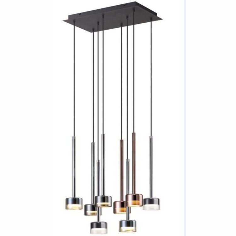 Lampe suspendue 8 lumières TONIC Multicolore