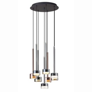 Lampe suspendue 8 lumières TONIC Multicolore