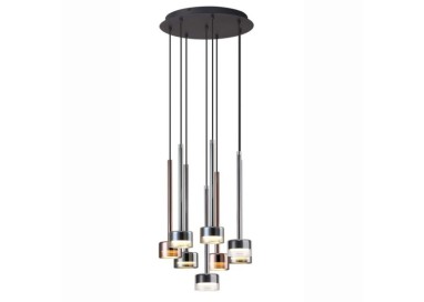 Lampe suspendue 8 lumières TONIC Multicolore