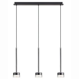 Lampe suspendue 3 lumières TONIC Transparent