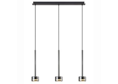 Lampe suspendue 3 lumières TONIC Chrome