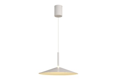 Lampe suspendue 1 lumière CALICE Blanc