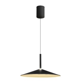 Lampe suspendue 1 lumière CALICE Noir