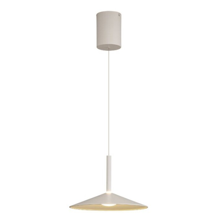 Lampe suspendue 1 lumière CALICE Blanc