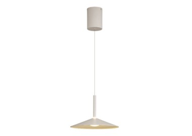 Lampe suspendue 1 lumière CALICE Blanc