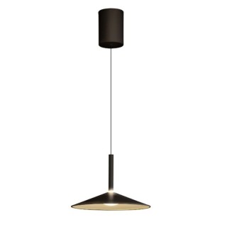 Lampe suspendue 1 lumière CALICE Noir